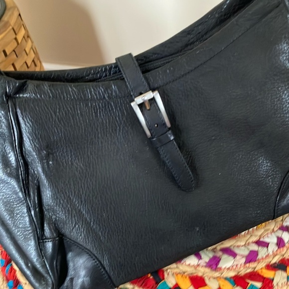 Fossil Vintage Black Leather Bag - Picture 3 of 7
